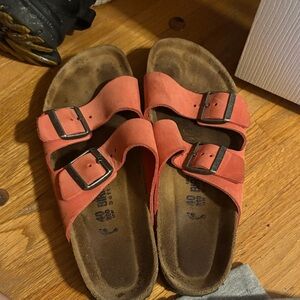 Birkenstock Coral Double Strap Sandals